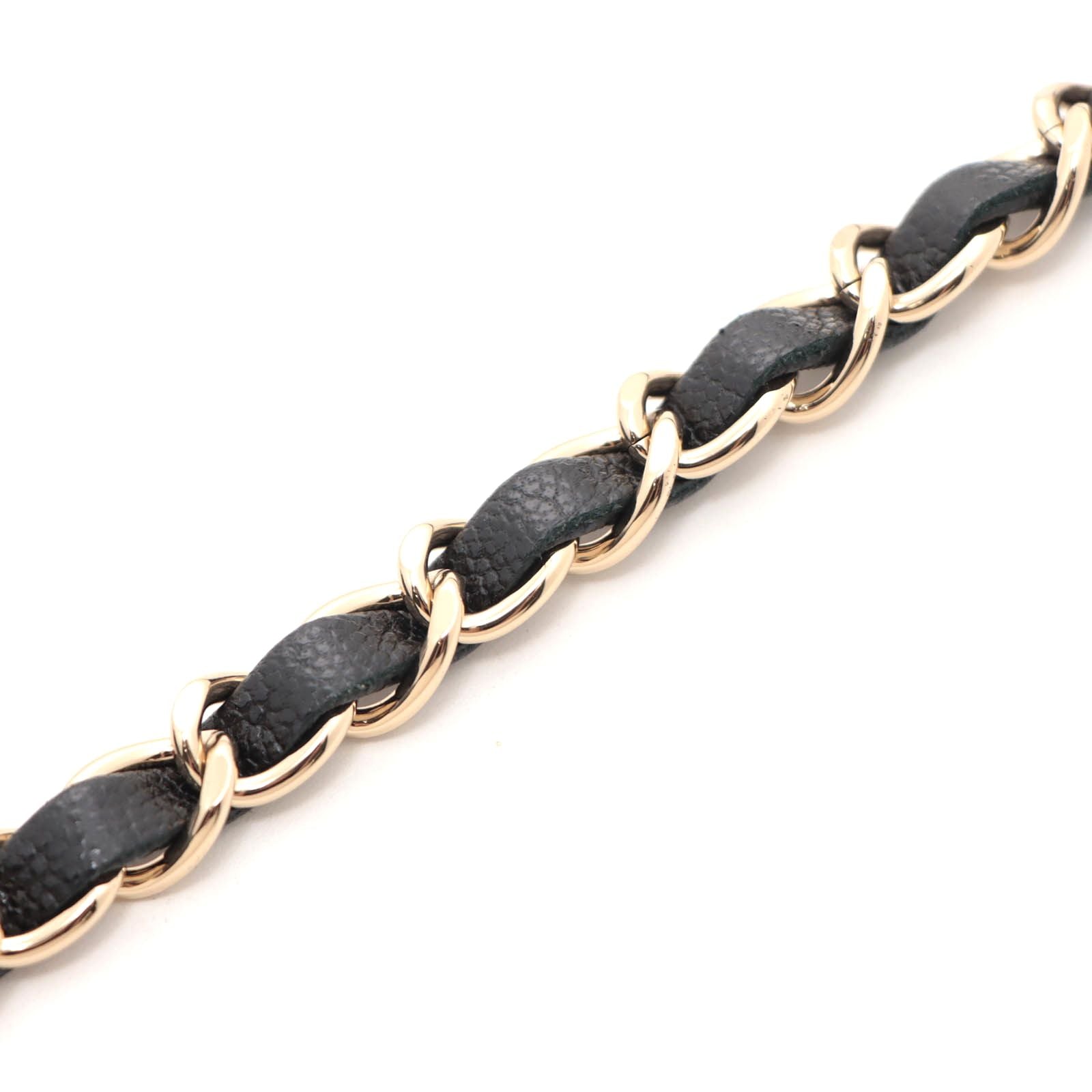 Chanel Coco Handle 29 Black Gold Caviar 2-Way Shoulder Bag — view 4
