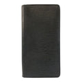 Louis Vuitton Epi Porto Cartes Credit Noir Black Leather Wallet Billfold