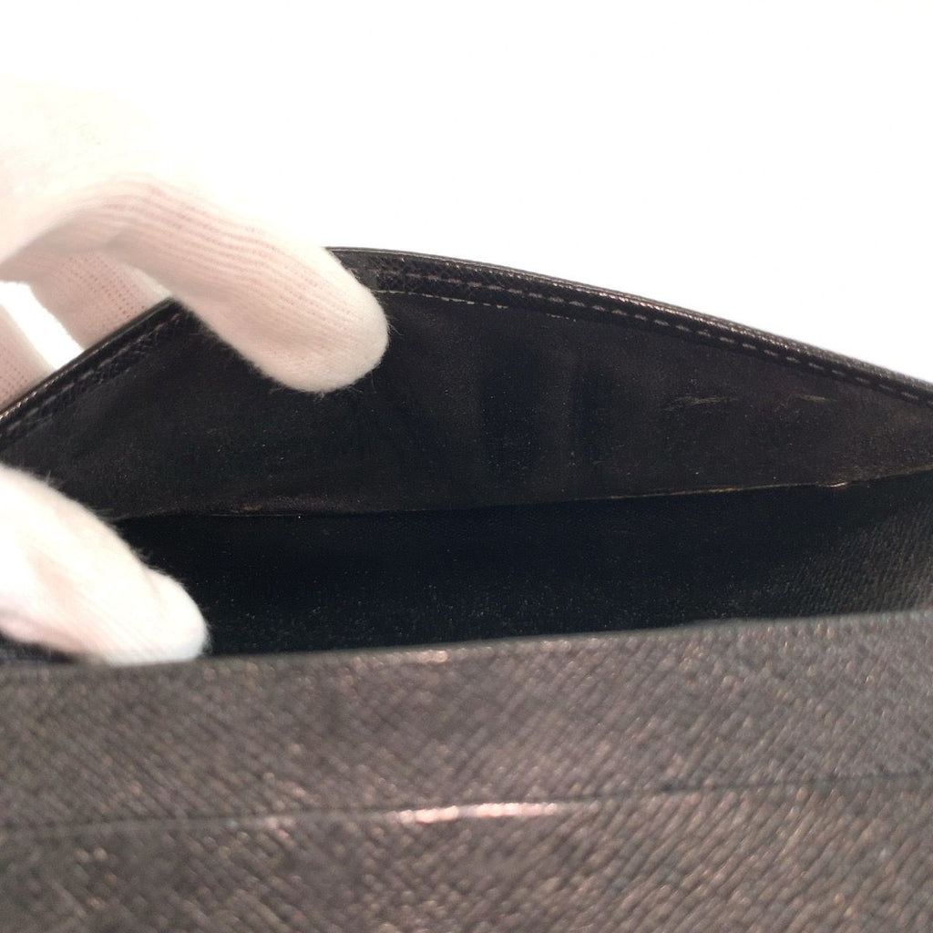 Louis Vuitton Epi Porto Cartes Credit Noir Black Leather Wallet Billfold — view 6
