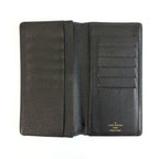 Louis Vuitton Epi Porto Cartes Credit Noir Black Leather Wallet Billfold — view 4