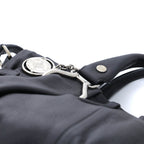 Celine Pillow Small 2-Way Bag Black Leather Handbag — view 5