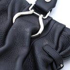 Celine Pillow Small 2-Way Bag Black Leather Handbag — view 6