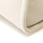 Chanel Deauville Small Shopping Bag White Handbag Canvas — view 7