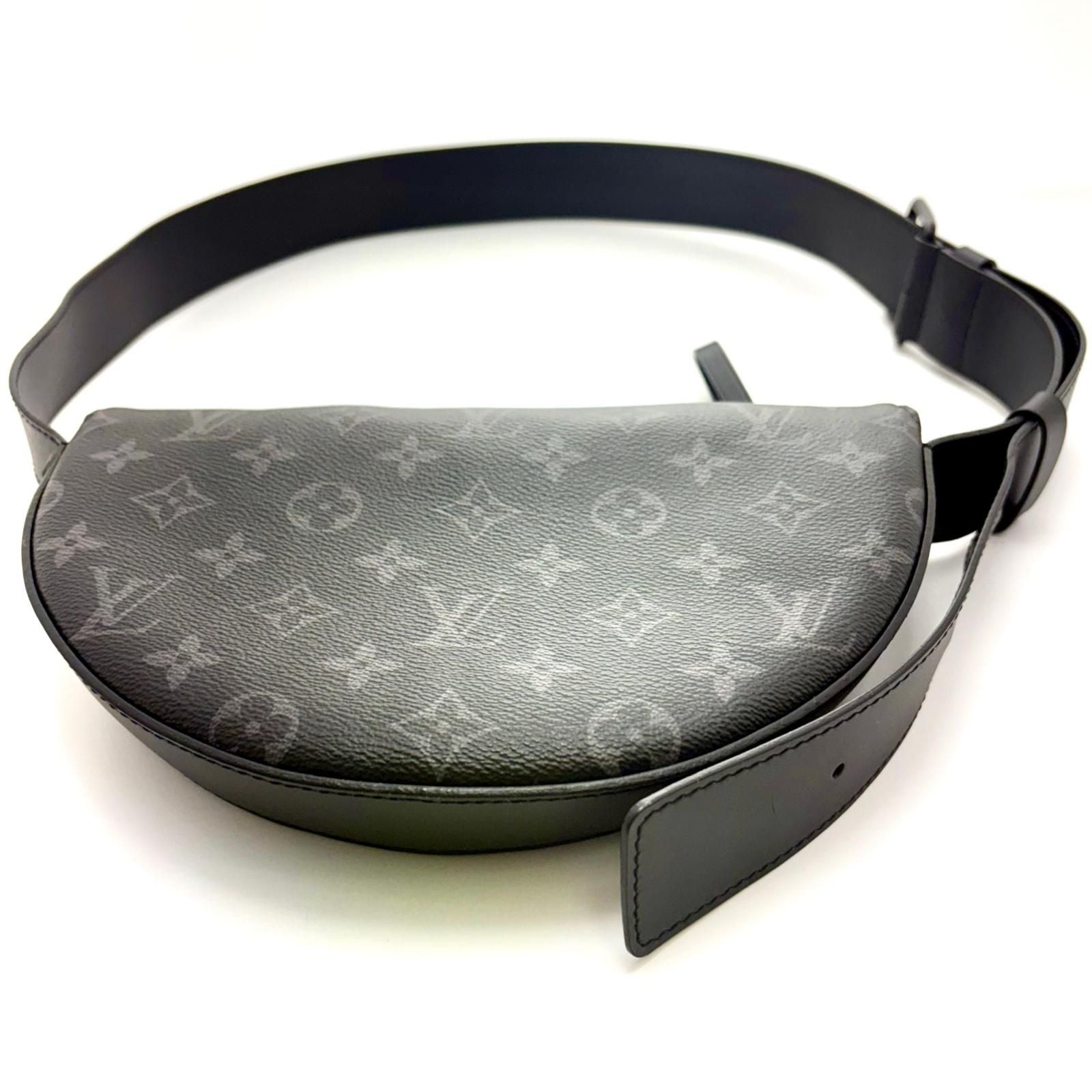 Louis Vuitton LV Moon Crossbody Monogram Eclipse Belt Bag Black — view 3