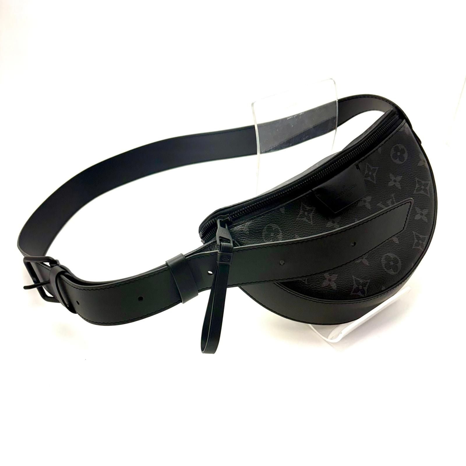Louis Vuitton LV Moon Crossbody Monogram Eclipse Belt Bag Black — view 5
