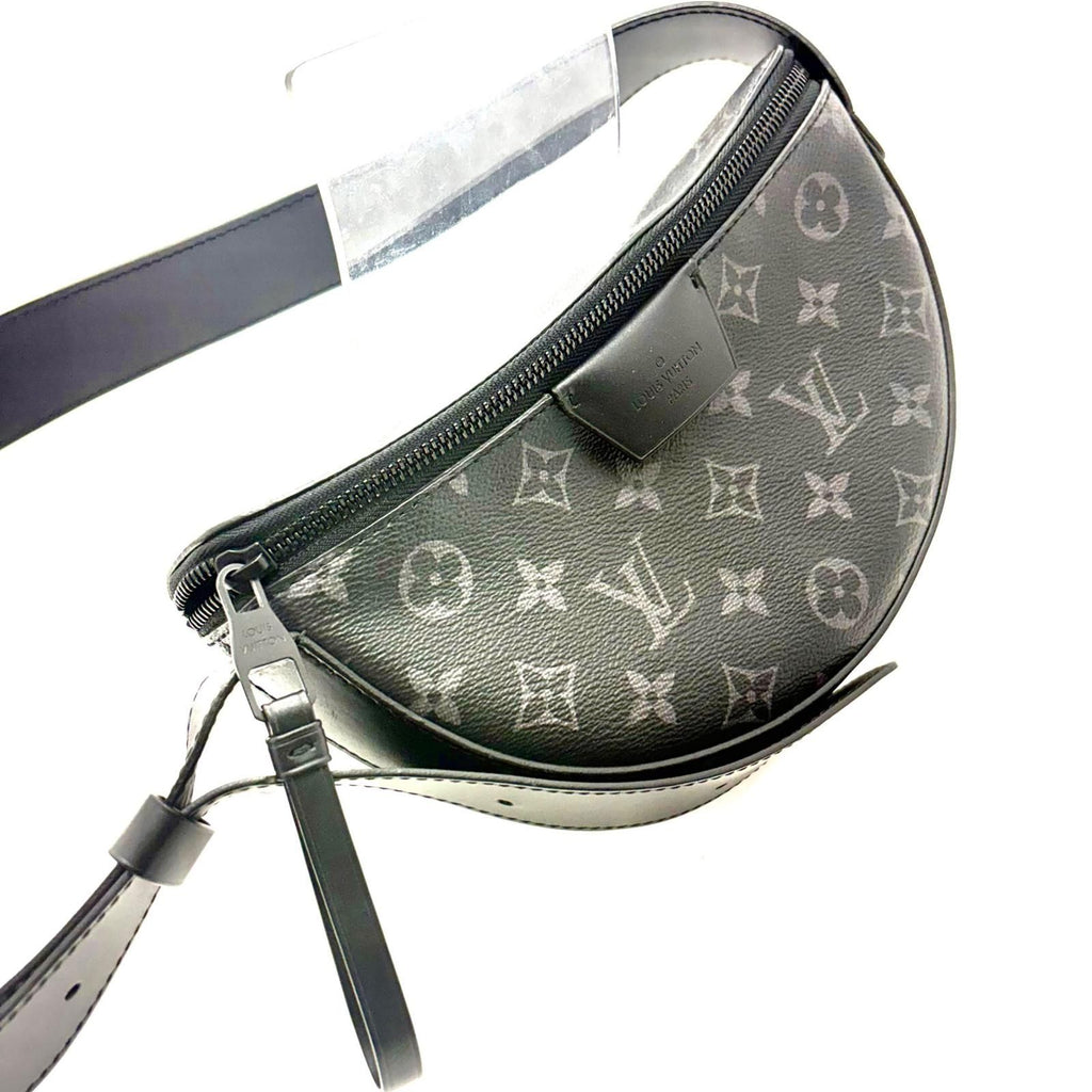 Louis Vuitton LV Moon Crossbody Monogram Eclipse Belt Bag Black — view 6