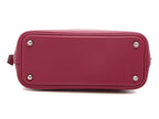 Hermes Bolide 1923 Mini Rose Purple Silver Handbag — view 3