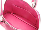Hermes Bolide 1923 Mini Rose Purple Silver Handbag — view 7