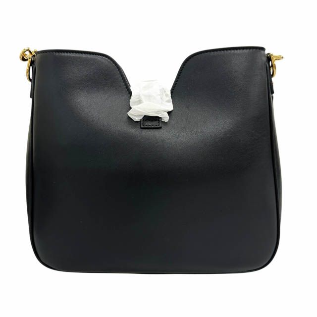 Celine Small Camille 16 Saise Soft Smooth Calfskin Shoulder Bag Black — view 2