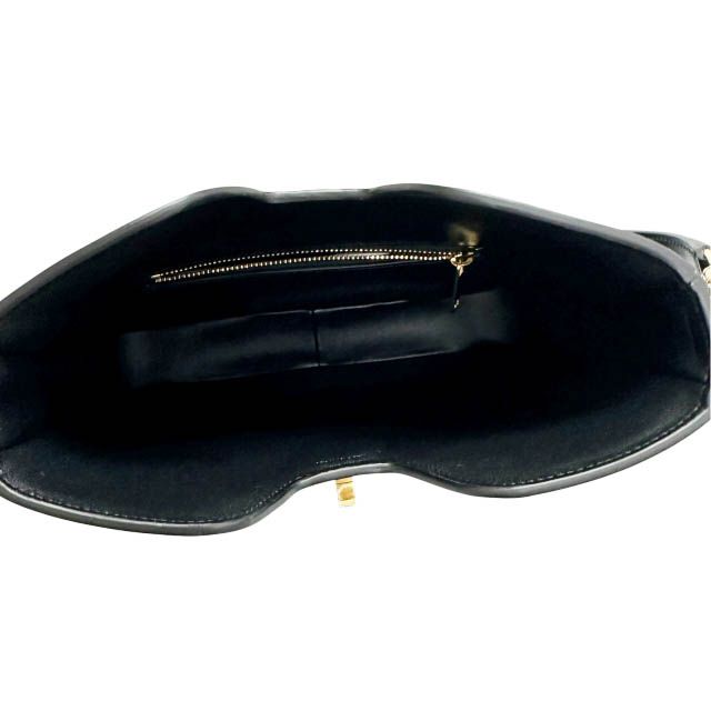 Celine Small Camille 16 Saise Soft Smooth Calfskin Shoulder Bag Black — view 5