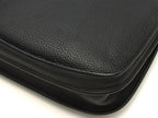 Hermes Evelyne III GM Black Shoulder Bag Taurillon Clemence Silver — view 8