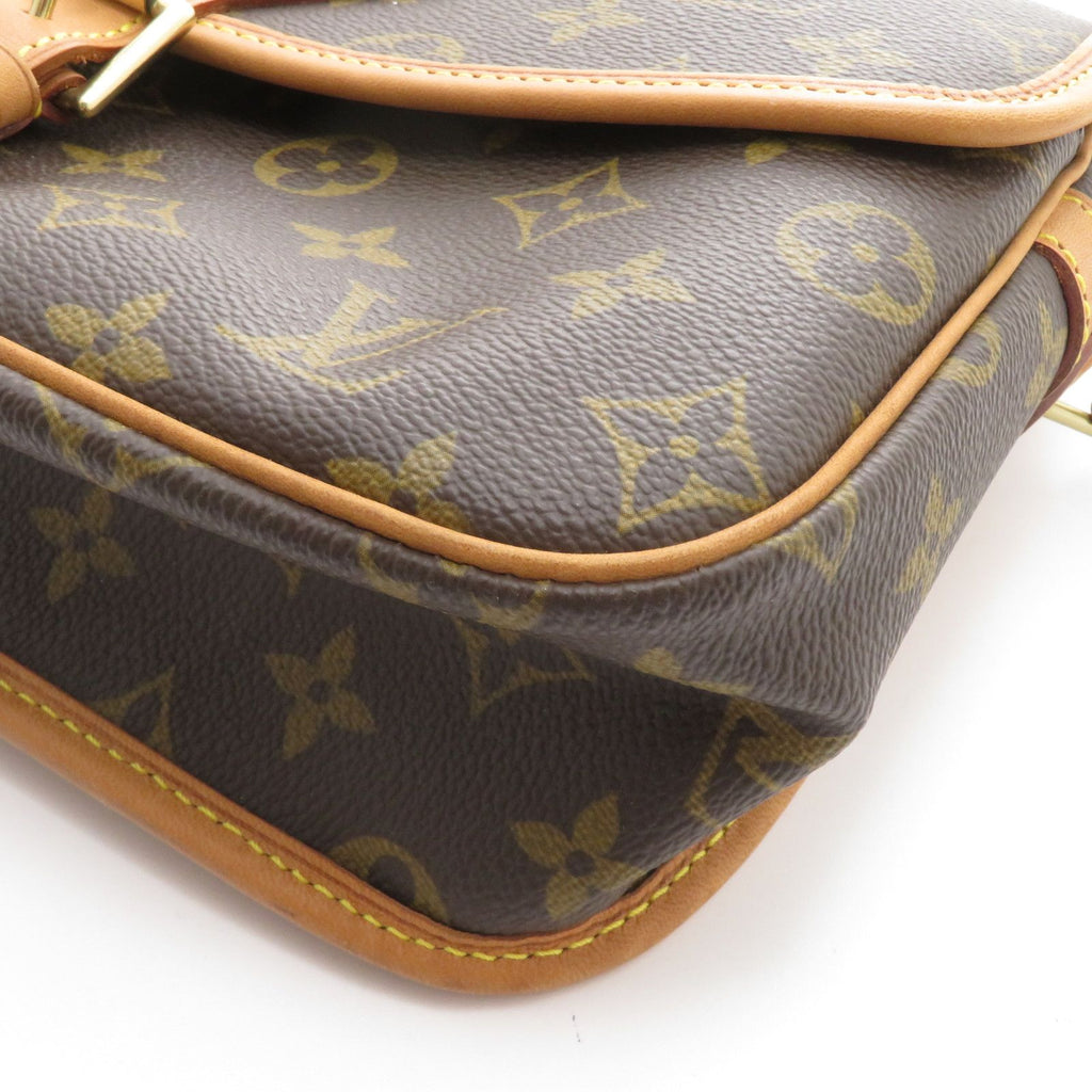 Louis Vuitton Solonge Monogram Shoulder Bag Canvas Brown — view 5