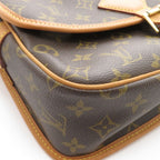 Louis Vuitton Solonge Monogram Shoulder Bag Canvas Brown — view 6