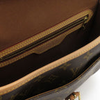 Louis Vuitton Solonge Monogram Shoulder Bag Canvas Brown — view 8