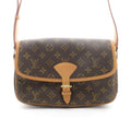 Louis Vuitton Solonge Monogram Shoulder Bag Canvas Brown