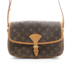 Louis Vuitton Solonge Monogram Shoulder Bag Canvas Brown