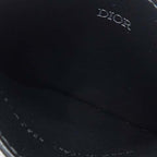 Dior Gravity Leather Card Case Oblique Black — view 5