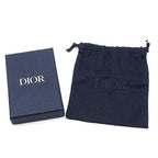 Dior Oblique Pendant Logo Brass & Crystal Silver — view 7