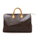 Louis Vuitton Speedy 40 Monogram Handbag Brown