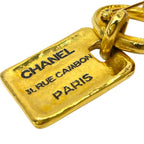 Chanel Brooch Cambon Plate Swing 31 Rue Metal Gold — view 5