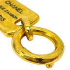 Chanel Brooch Cambon Plate Swing 31 Rue Metal Gold — view 8