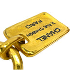 Chanel Brooch Cambon Plate Swing 31 Rue Metal Gold — view 4