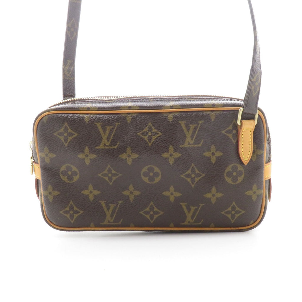 Louis Vuitton Pochette Marly Bandouliere Monogram Shoulder Bag Canvas Brown