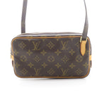 Louis Vuitton Pochette Marly Bandouliere Monogram Shoulder Bag Canvas Brown