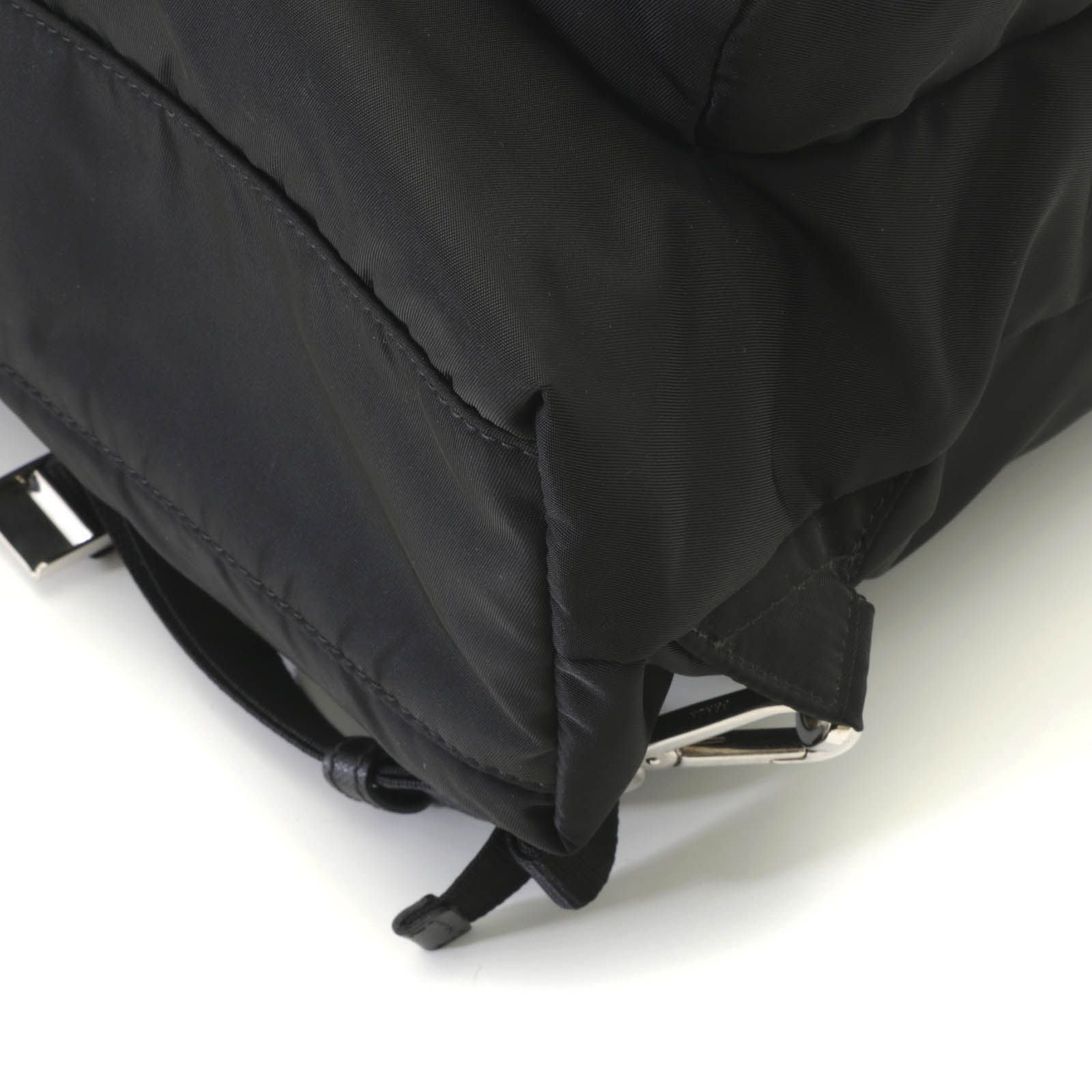 Prada Re-Nylon Backpack Black Nylon Saffiano — view 7