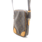 Louis Vuitton Danube Monogram Shoulder Bag Canvas Brown — view 2