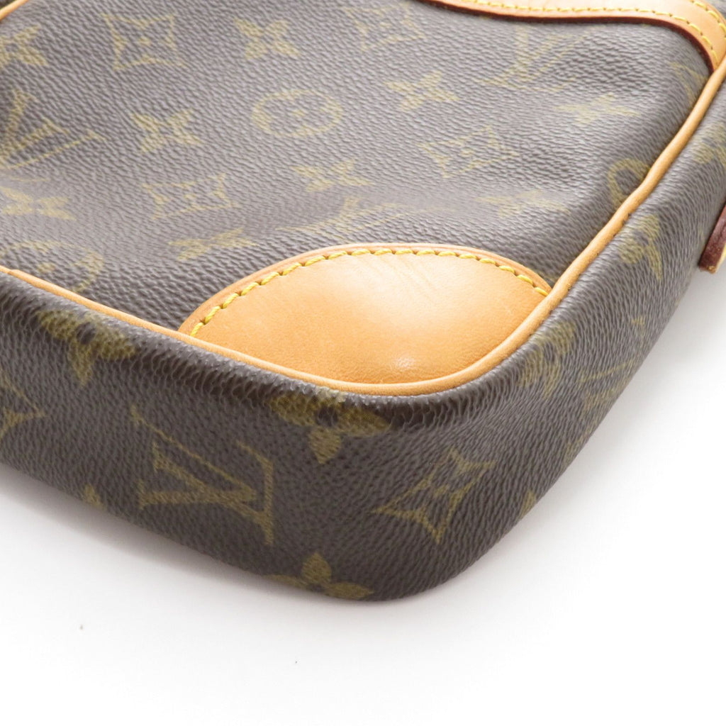 Louis Vuitton Danube Monogram Shoulder Bag Canvas Brown — view 5