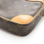 Louis Vuitton Danube Monogram Shoulder Bag Canvas Brown — view 5