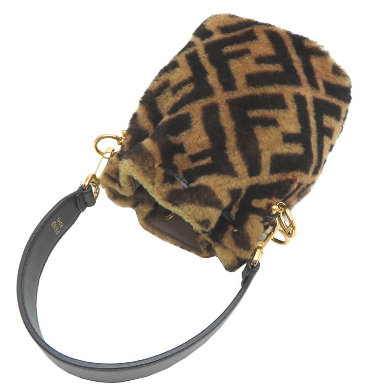 Fendi Handbag Brown — view 4