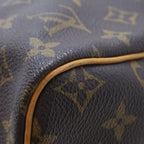 Louis Vuitton Speedy 30 Monogram Handbag Canvas Brown — view 6