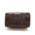 Louis Vuitton Speedy 30 Monogram Handbag Canvas Brown — view 5