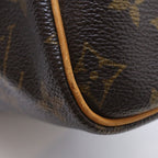 Louis Vuitton Speedy 30 Monogram Handbag Canvas Brown — view 7