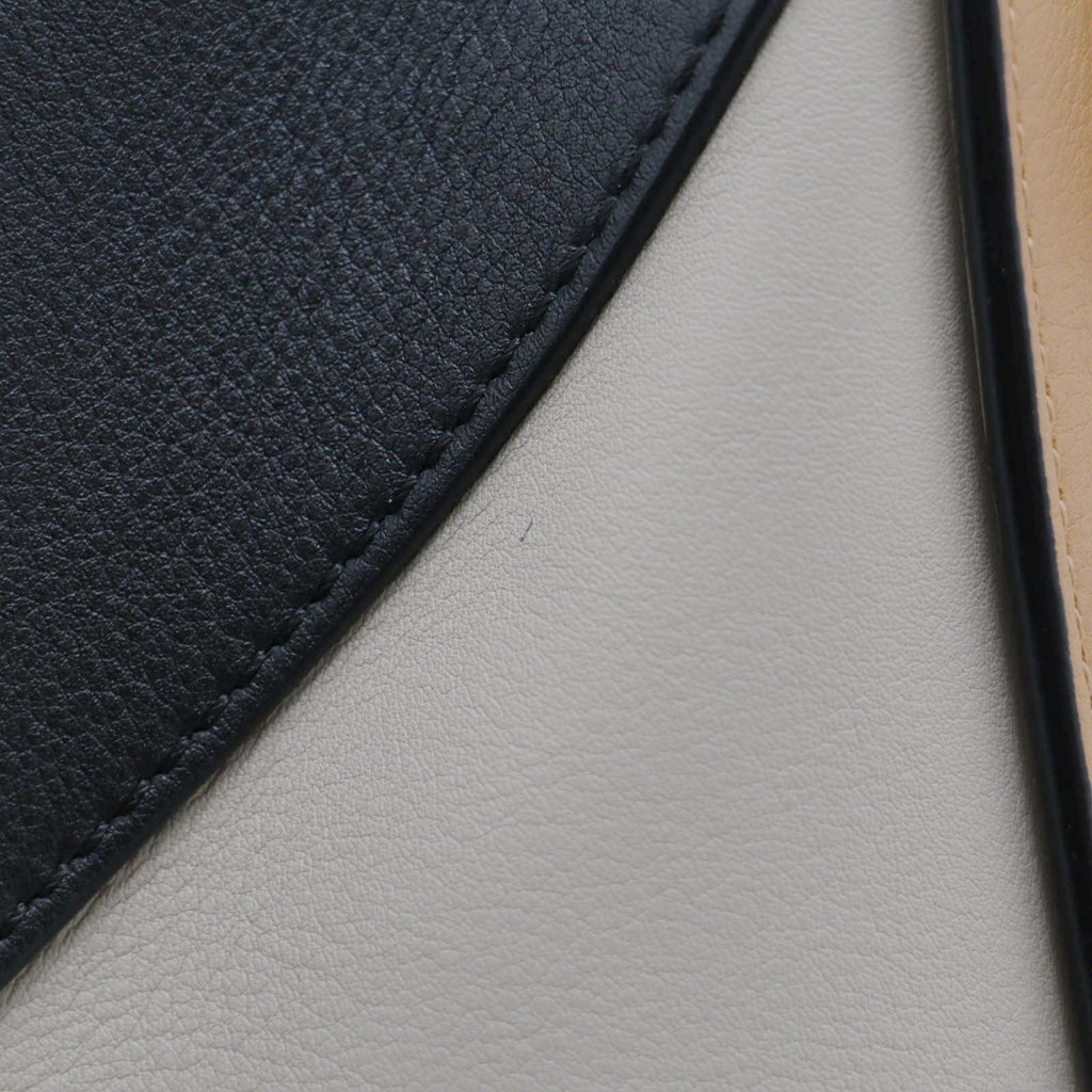 Loewe Hammock Small Brown Beige Black Calfskin Shoulder Bag — view 6