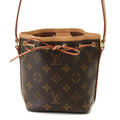 Louis Vuitton Nano Noe Monogram Shoulder Bag Canvas