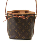 Louis Vuitton Nano Noe Monogram Shoulder Bag Canvas