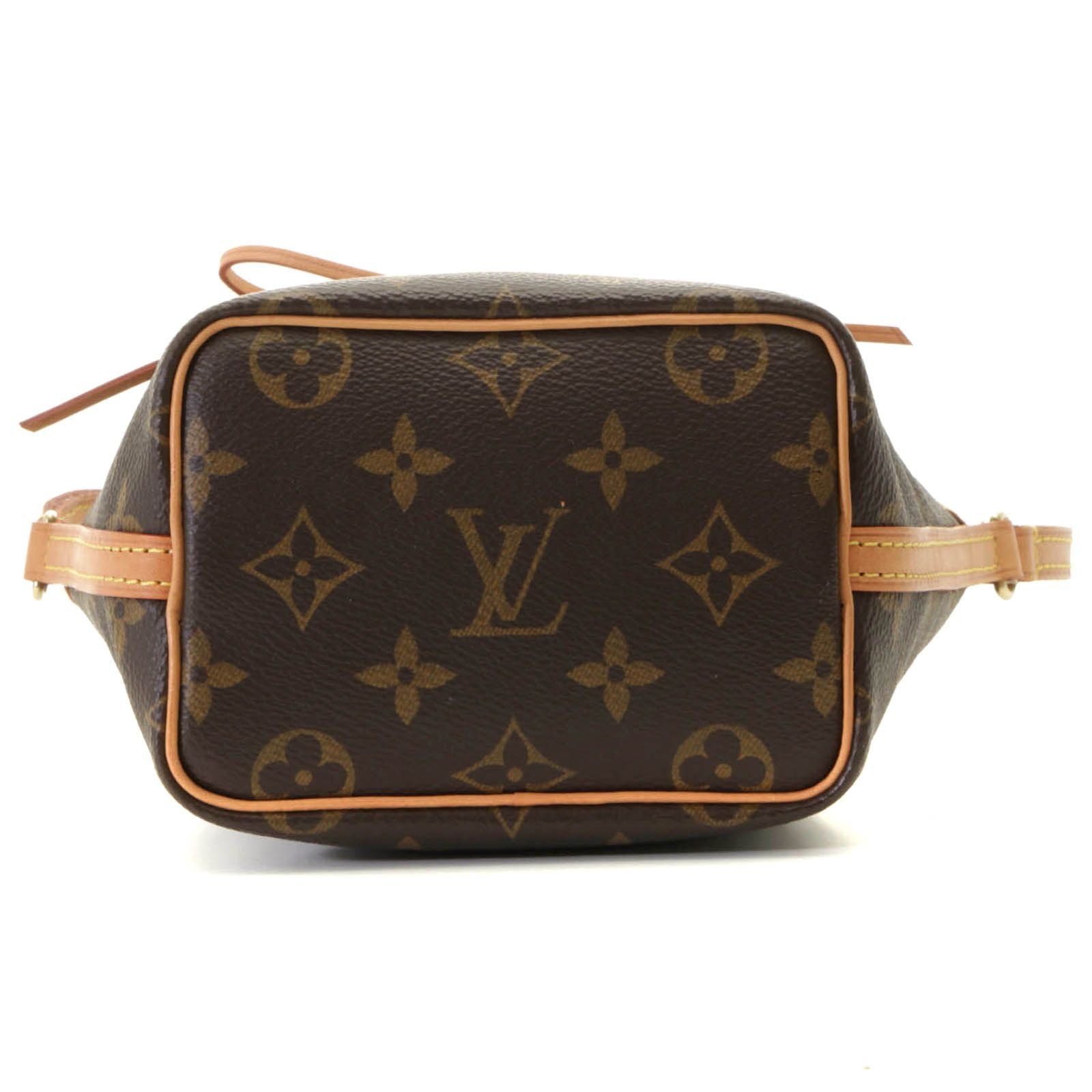 Louis Vuitton Nano Noe Monogram Shoulder Bag Canvas — view 3