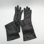 Louis Vuitton Gloves Long Leather Black Sheep