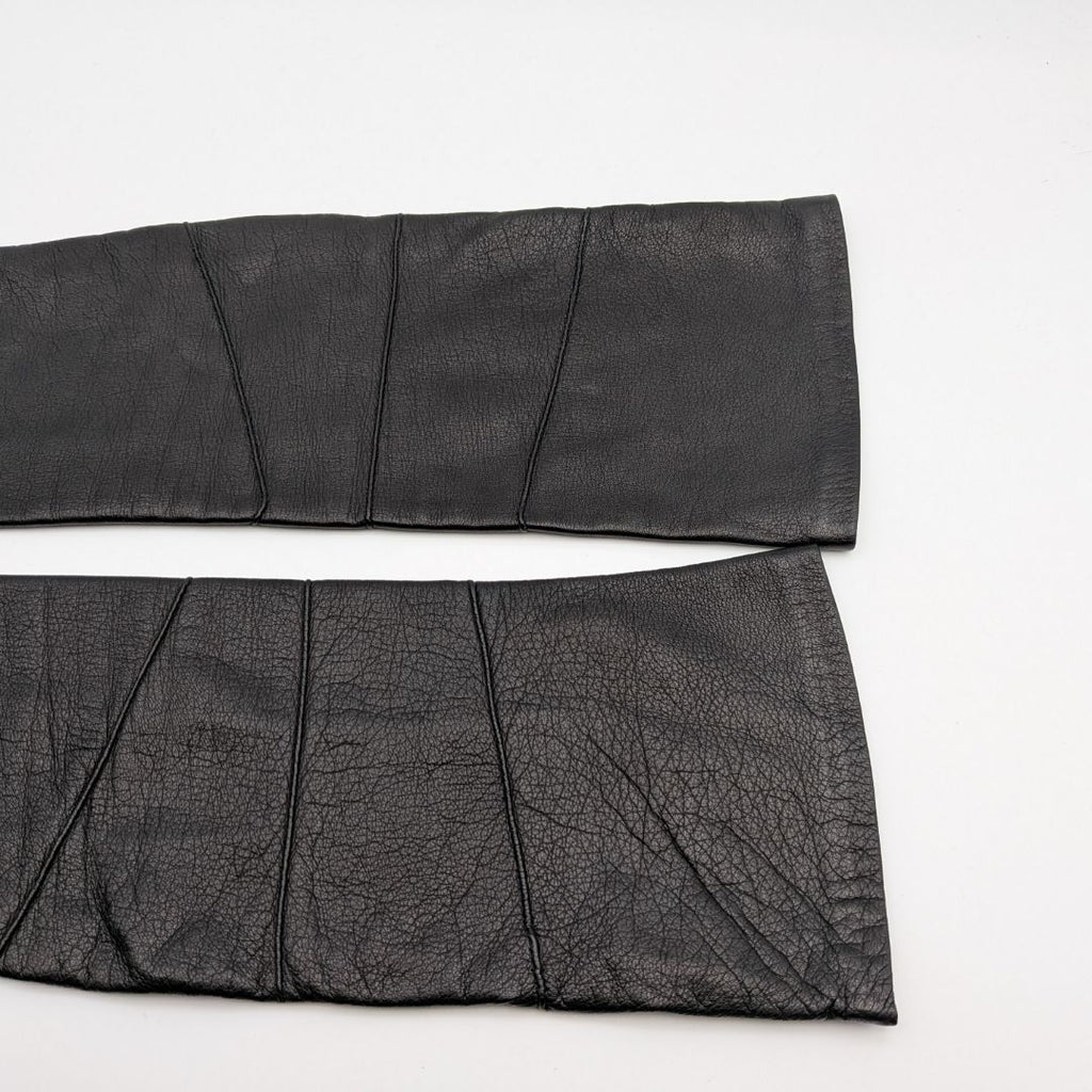 Louis Vuitton Gloves Long Leather Black Sheep — view 5