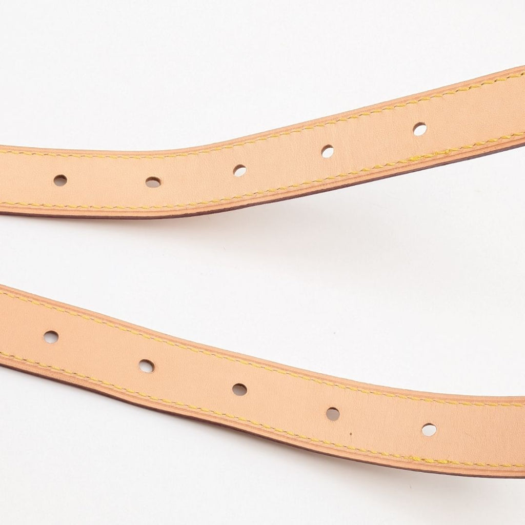 Louis Vuitton Shoulder Strap Vachetta Leather Long Beige Belt Type Only Baggy — view 5