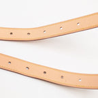 Louis Vuitton Shoulder Strap Vachetta Leather Long Beige Belt Type Only Baggy — view 5