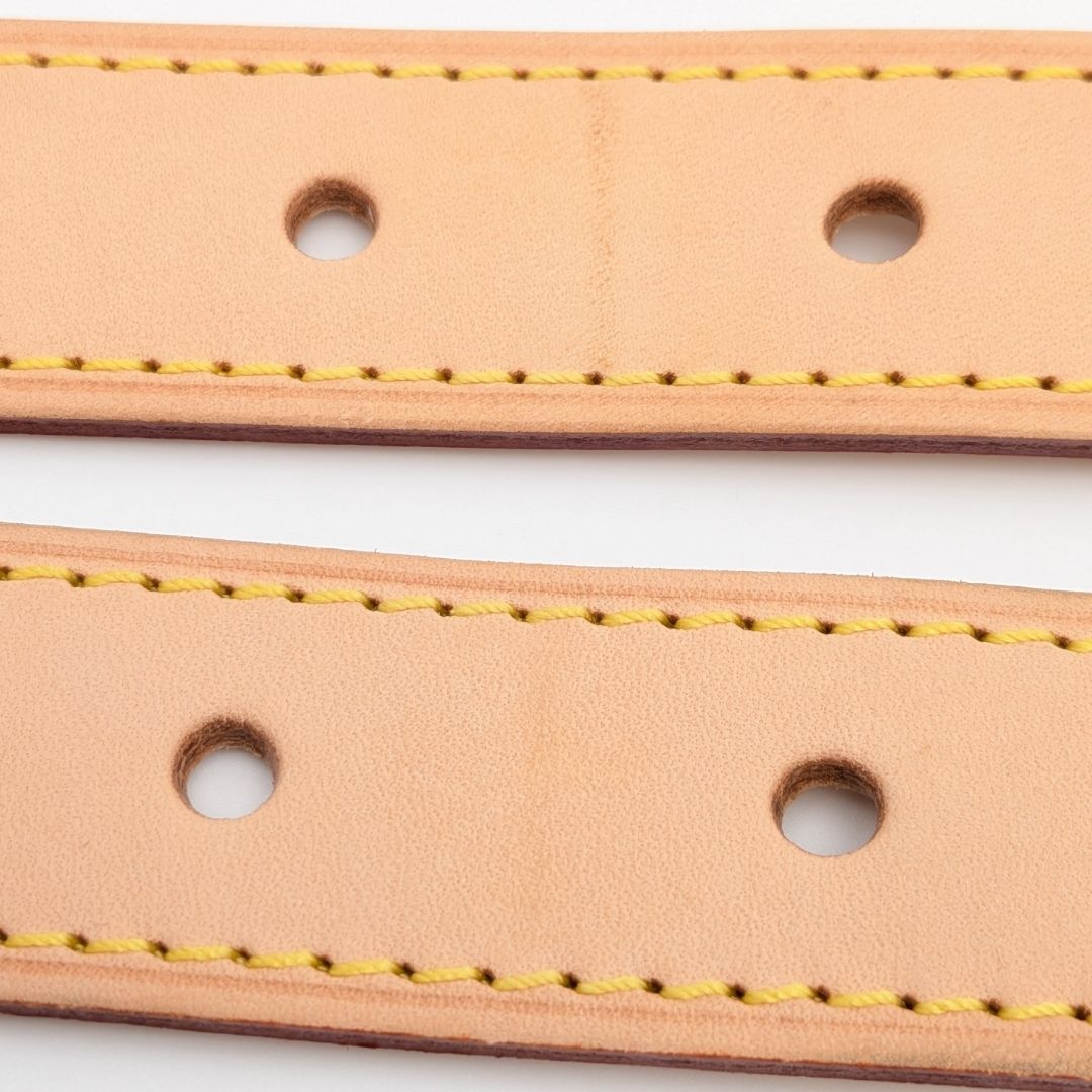 Louis Vuitton Shoulder Strap Vachetta Leather Long Beige Belt Type Only Baggy — view 4