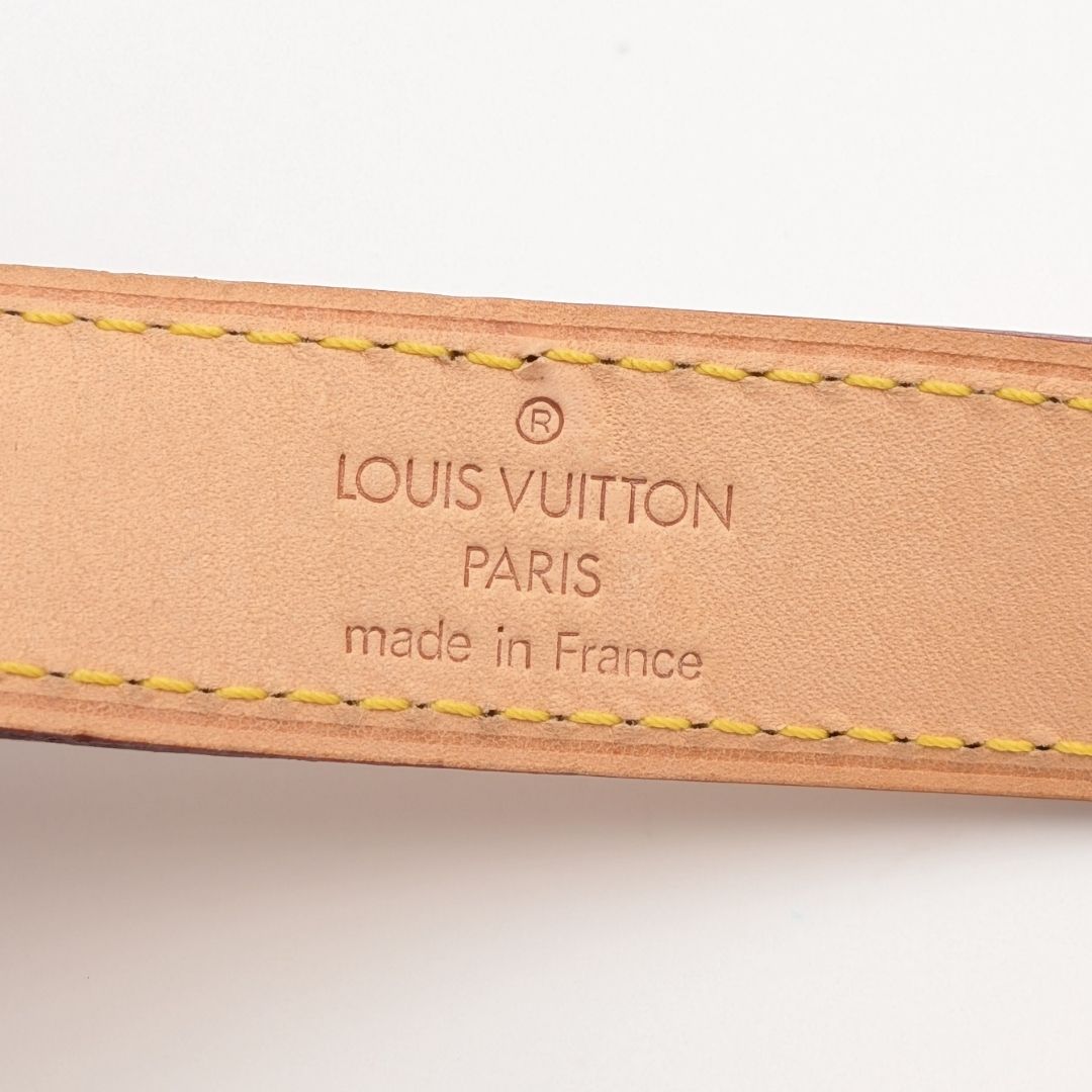 Louis Vuitton Shoulder Strap Vachetta Leather Long Beige Belt Type Only Baggy — view 7