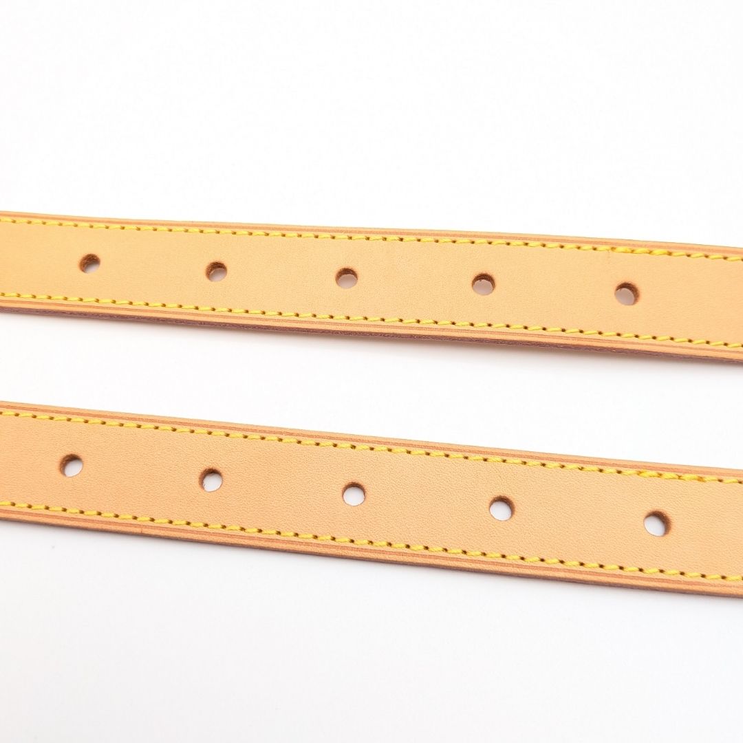 Louis Vuitton Shoulder Strap Vachetta Leather Long Beige Belt Type Only Baggy — view 3