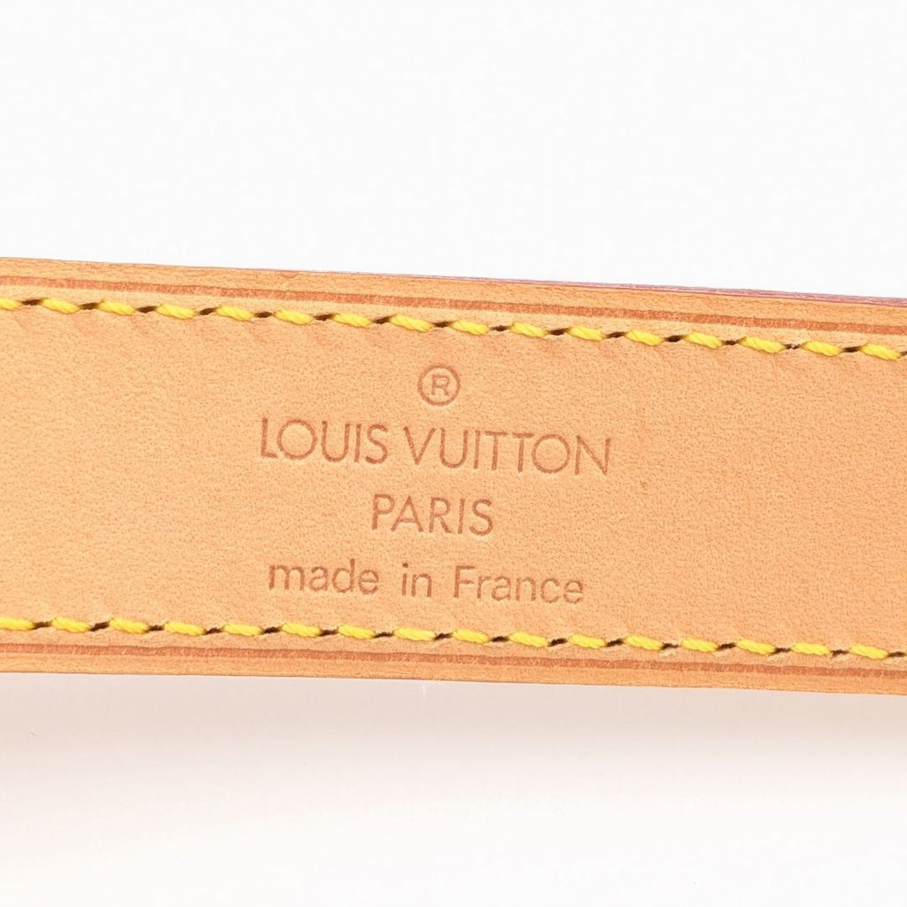 Louis Vuitton Shoulder Strap Vachetta Leather Long Beige Belt Type Only Baggy — view 5