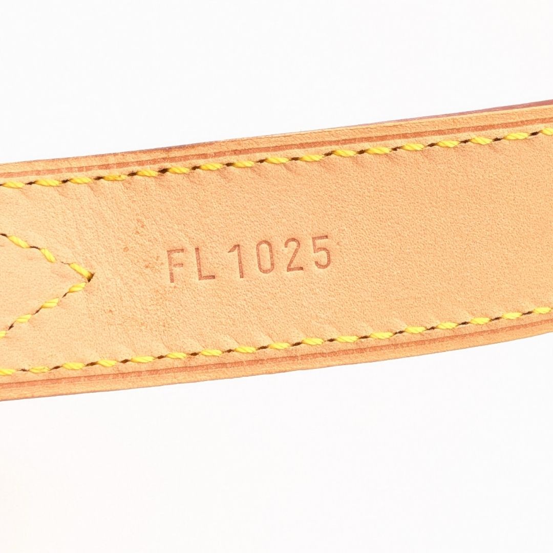 Louis Vuitton Shoulder Strap Vachetta Leather Long Beige Belt Type Only Baggy — view 6