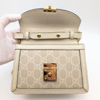 Gucci Ophidia GG Marmont Supreme Sherry Line Ivory Beige 2-Way — view 7